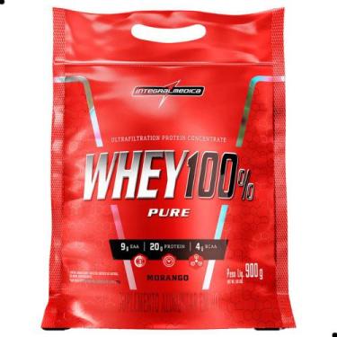 Imagem de Whey Protein 100% Pure Pounch 900G Integralmedica
