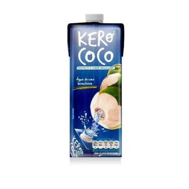 Imagem de Kit Água De Coco 1 Litro 12 Unidades - Kero Coco- Drinks