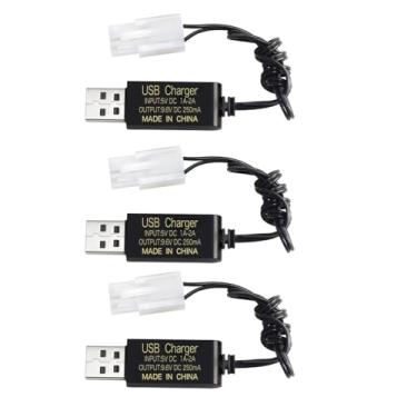 Imagem de Cabo de carregamento USB de plugue Tamiya de 9,6 V para carros RC, caminhões, tanques, veículos de engenharia, barcos RC, carregadores de bateria de brinquedo