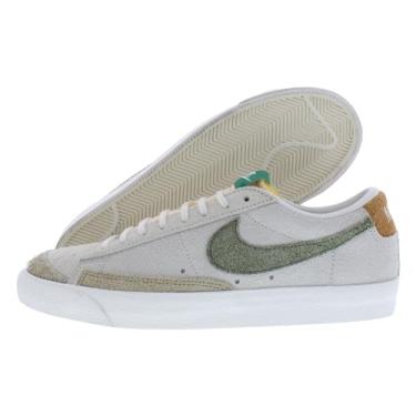 Imagem de Nike Blazer Low 77 Flyleather Mayumi Yamase Collaboration Limited Edition, Leite de Coco/Multi/Cor/Vela, 8 Women/8 Men