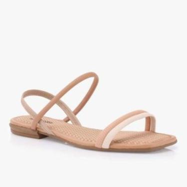 Imagem de SANDÁLIA RASTEIRA MISSISSIPI NUDE COM TIRAS FINAS-Feminino