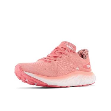Imagem de New Balance Tênis de corrida feminino Fresh Foam X Evoz V3, Rosa deserto/toranja, 10