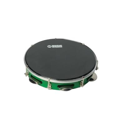 Imagem de Pandeiro Profissional PHX Abs 10 Verde Pele Preta
