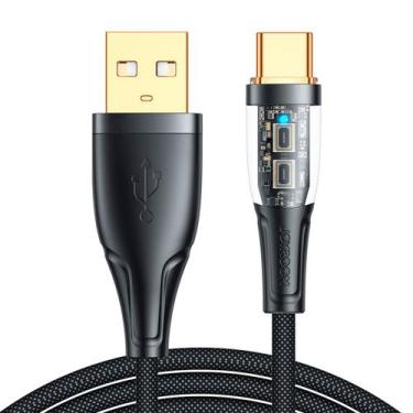 Imagem de Cabo Usb Para Usb C 2.0 3A Turbo Rápido 1,2m Preto Joyroom
