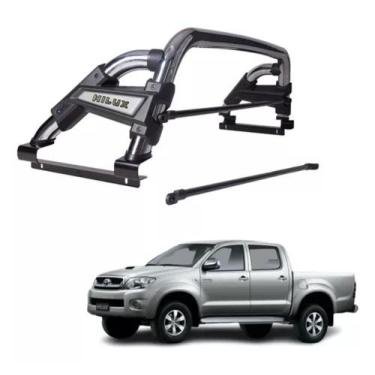 Imagem de Santo Antonio Hilux 2010 2011 2012 2013 2014 Max Cromado - VF ACESSORI
