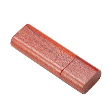 Imagem de 64 GB Fita de madeira 3.0 USB Flash Drive Pen Drive Armazenamento de Dados Pen Drive Pen Drive Pen Drive USB Drive USB 3.0 Pen Drive U Disco Flash Memory Flash Disk - Vermelho