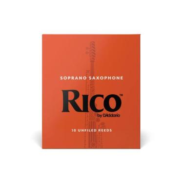 Imagem de Palheta Sax Soprano 1.5 (10 Unidades) D Addario Rico RIA1015 - DD WOOD