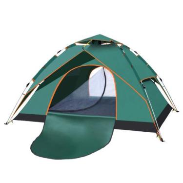Imagem de Barraca Camping Acampamento 3/4 Pessoas Lelong Le-5401 Automática Refo