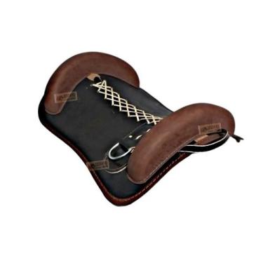 Imagem de Basto Sela PRETO CAVALO MONTARIA RODEIO - SELARIA SERRANO