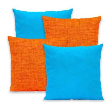 Imagem de Kit 4 Capas de Almofada c/ Zíper 40x40cm Gorgurinho - Rafaloro Enxovai