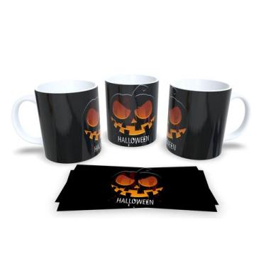 Imagem de Canecas de Porcelana Personalizadas Halloween 2 - Estampa Sublimada, M
