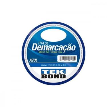 Imagem de Fita Demarcao Solo Tek 48Mmx15M-Azul - TEK BOND