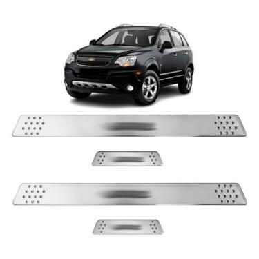 Imagem de Soleira para Porta Lateral Tuning Esportiva para carros 4 Portas (ABS)