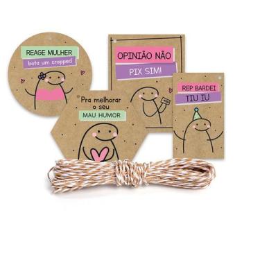 Imagem de Kit Fechamento para presentes Flork - 01 Unidade - Cromus - Rizzo