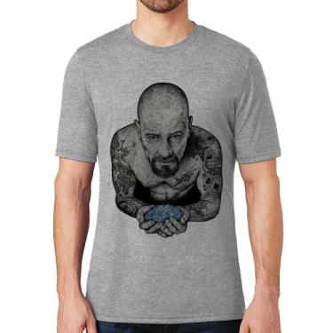 Imagem de Camiseta Walter White Tattoo Heisenberg - Foca na Moda, Cinza, GGG