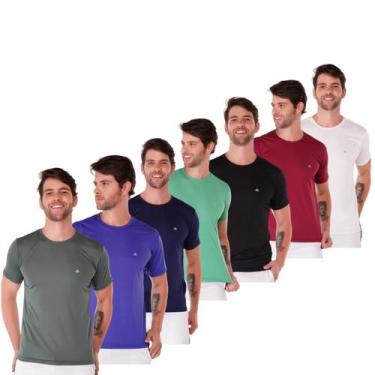 Imagem de Kit 30 Camisetas Masculina Dry Fit Atacado - Força Do Sol, G, Sortidos