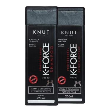 Imagem de Kit KNUT K-FORCE: Shampoo 250ml + Condicionador 250ml 