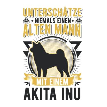 Imagem de Akita Inu Tagesplaner: Akita Inu Alter Mann/Kalender 2023 & 2024 / Wochenplaner Tagesplaner Planer/Planungsbuch To-Do-Liste / 6x9 Zoll / 100 ausfüllbare Seiten