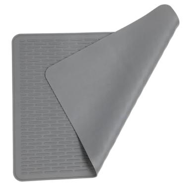 Imagem de Tampa Superior do Fogão de Silicone, Resistente Ao Calor, Protetor de Fogão Elétrico, Cinza Escuro, 28 X 20 Polegadas (71 * 50 * 0,3cm)