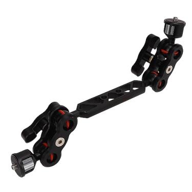 Imagem de Cabos de Modem KIMISS, Braço Articulado Em Liga de Alumínio de 11 pol. Barra de Extensão Articulada Ajustável Alongada para Monitor de Câmera