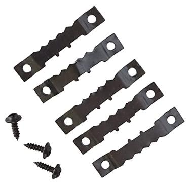 Imagem de Kit de Suspensão para Porta-retratos, Cabides para Fotos Dente de Serra Ganchos para Pendurar Fotos 100 Peças Cabides para Fotos Dente de Serra 200 Peças Parafusos 2 Furos