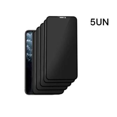 Imagem de Kit Privacidade 5UN Películas 3D Anti Espião Compatível Com Iphone 11 