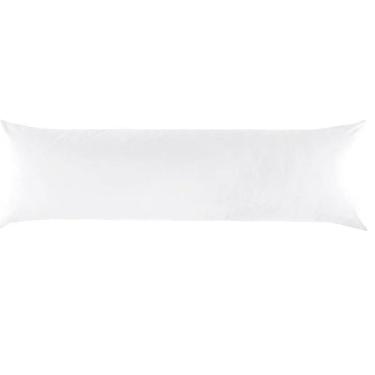 Imagem de Fronha para Travesseiro Body Pillow com Zíper 40x140cm
