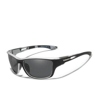 Imagem de Óculos estilo esportivo quadrado Kingseven ultraleve S769 , Preto, Bra