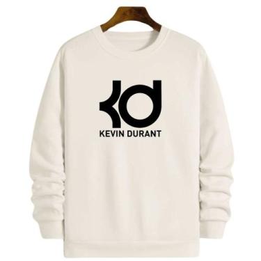 Imagem de Blusa Moletom Gola Basquete Kevin Durant Basketball - Loja White Mamba