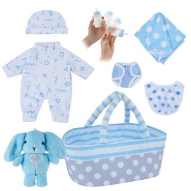 Imagem de Conjunto de Roupas e Acessórios Baby Doll BABESIDE para Bonecas (20-30
