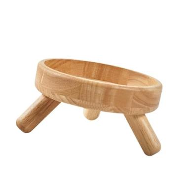 Imagem de WeiLaiKeQi Dispensador de Ração para Gato com Estante, 18x18x9cm