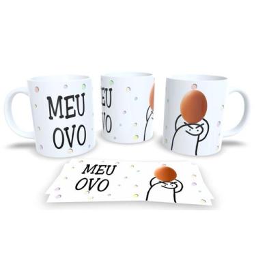 Imagem de Caneca de Porcelana Personalizada Flork Frases Engraçadas, Divertidas 