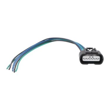 Imagem de YINETTECH Conector de chicote de contato com sensor de estacionamento de 6 pinos 20237n 2328919-1 compatível com Honda Civic Jazz CRV HRV conector elétrico à prova d'água para carro