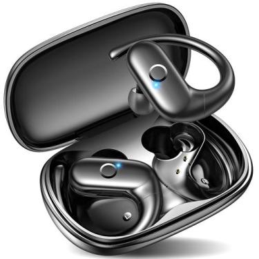 Imagem de Fones de ouvido sem fio kurdene Sport Bluetooth, pretos