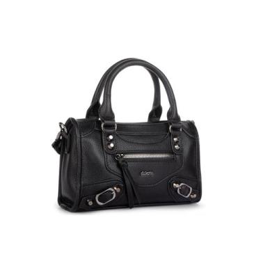 Imagem de Bolsa Feminina Dakota Tote Alça Dupla DK161, Único, Preto