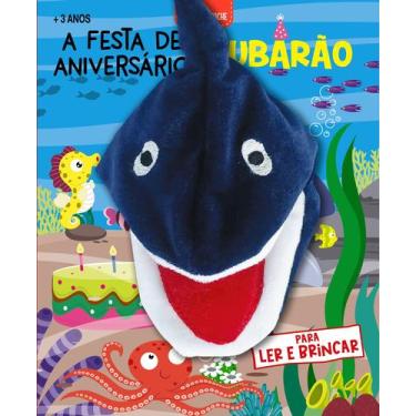 Imagem de Livro - Livro Fantoche - Festa de Aniversário do Tubarão