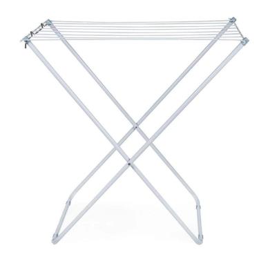 Imagem de Varal De Chão Dobrável 830 X 500 X 800mm Na Cor Branco