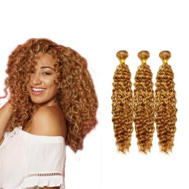 Imagem de Pacotes de cabelo HuxoWax Highlight Deep Wave P27/30 50-60cm 3 pacotes