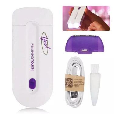 Imagem de Depilador Laser Recarregável Corporal Indolor Luz Ativa Cor Branco 5 -