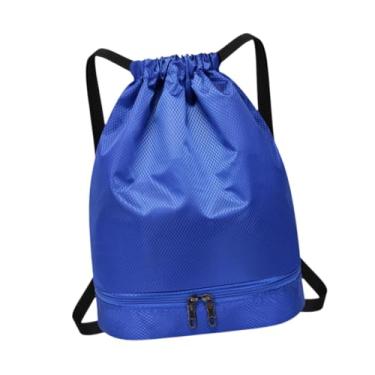 Imagem de YIJU Bolsa de natação de mochila de cordão drago, Azul