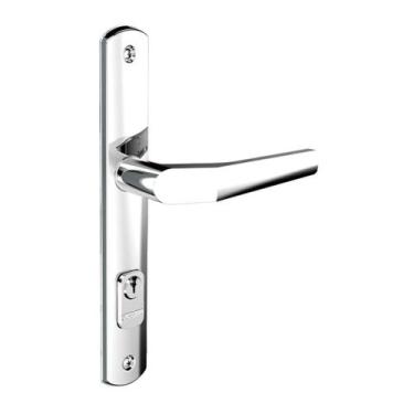 Imagem de Fechadura Popline Reta Externa Cromado ESP15 27X53 PY45 - Soprano