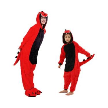 Imagem de Kigurumi Adulto de Flanela - Tigre, Veado, Raposa, Unicórnio ou Leão -