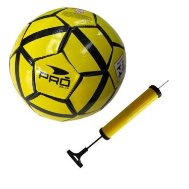 Imagem de Bola Futebol Campo Tamanho Oficial  - t11, Amarelo