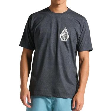 Imagem de Camiseta Volcom Hypnotix Mescla Preto-Masculino