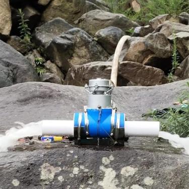 Imagem de Gerador Hidrelétrico 1000w - 220v, Energia Hidrelétrica Fluvial - Diâmetro De Saída 114mgm - Geração Eficiente De Energia Hidráulica