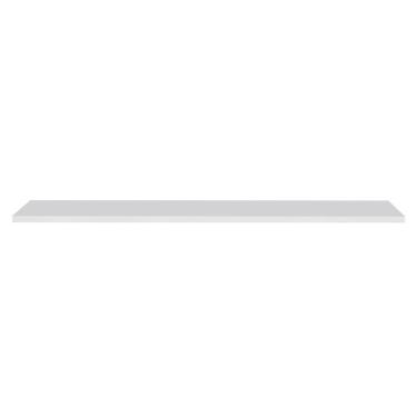 Imagem de Prateleira Flutuante Para Cozinha Com Suporte Invisível 91x20cm Yara Branco - Lumil