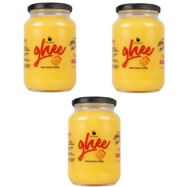 Imagem de Kit 3 Manteigas Ghee 500g Dom Afonso Sem Lactose