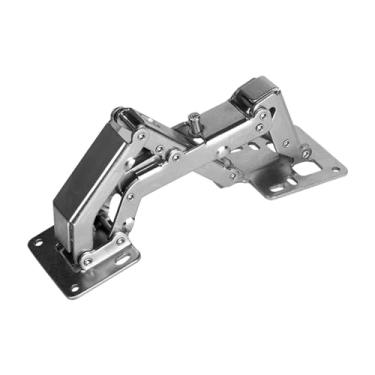 Imagem de Generic Dobradiça Oculta de 180 Graus, Fácil de Instalar, Dobradiça de Porta de Armário de ângulo Grande