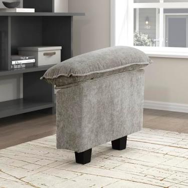 Imagem de Lexicon Sofá secional modular, módulo para sofá secional, 2 braços com conjunto de almofada ajustável, braço de sofá esquerdo e direito, estofamento macio, moldura durável, conforto personalizável