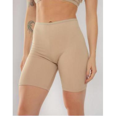 Imagem de Short Anágua Segunda Pele Moda Íntima Bermuda Feminina - Golden Modas,